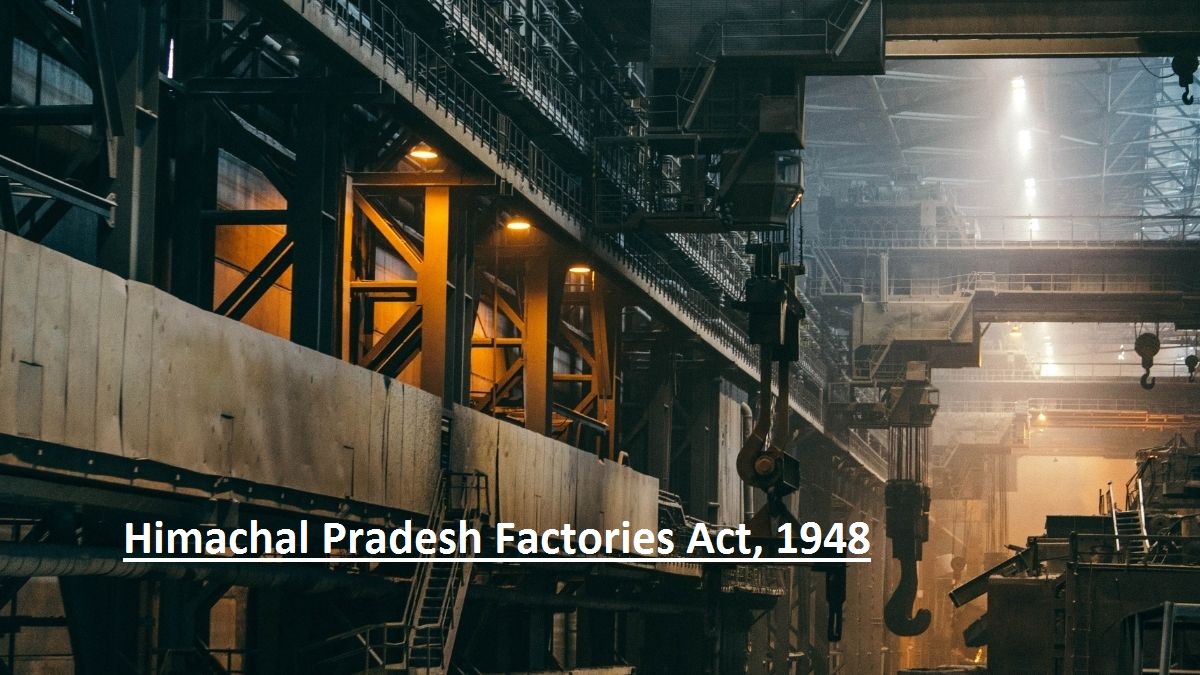 Exemption from certain sections of the Himachal Pradesh Factories Act